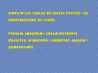 Imaginem i construim