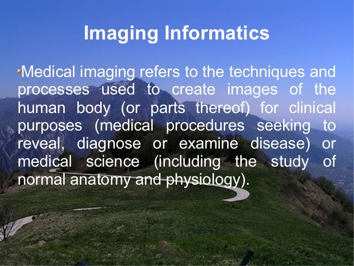 Biomedical Imaging Informatics