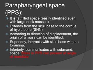 Pps Radiopaedia Imaging of the neck part i | PPTX