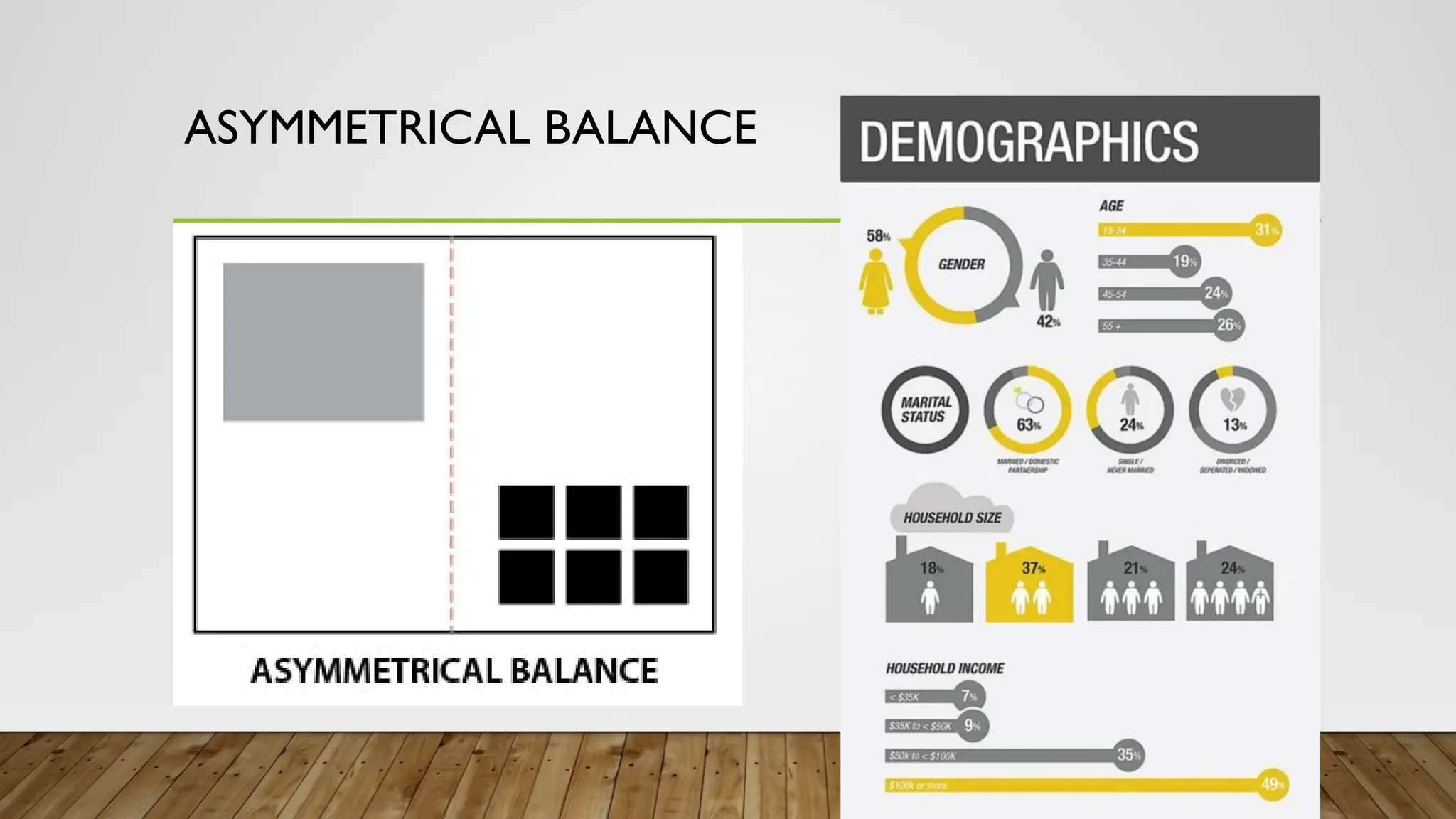 ASYMMETRICAL BALANCE
 