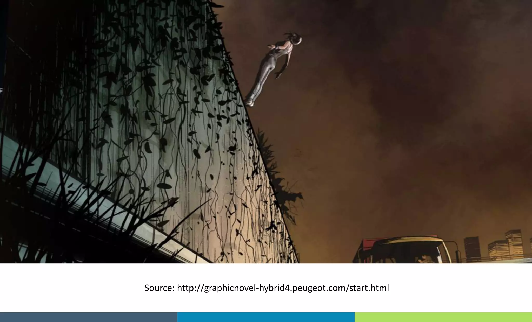 Source: http://graphicnovel-hybrid4.peugeot.com/start.html
 