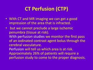 Imaging in acute stroke | PPTX