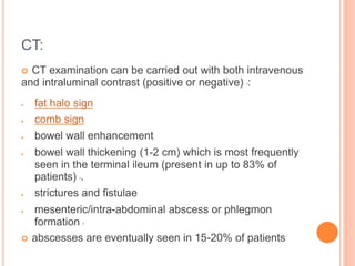 Comb Signct Imaging in Inflammatory Bowel Disease | PPTX