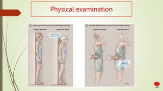 Physical examination
 