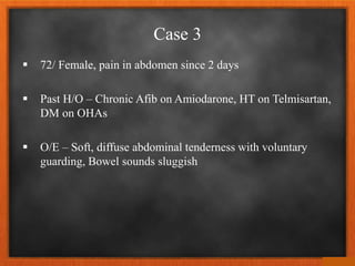 Imaging in pain abdomen | PPTX