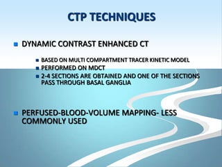 Imaging in stroke | PPTX