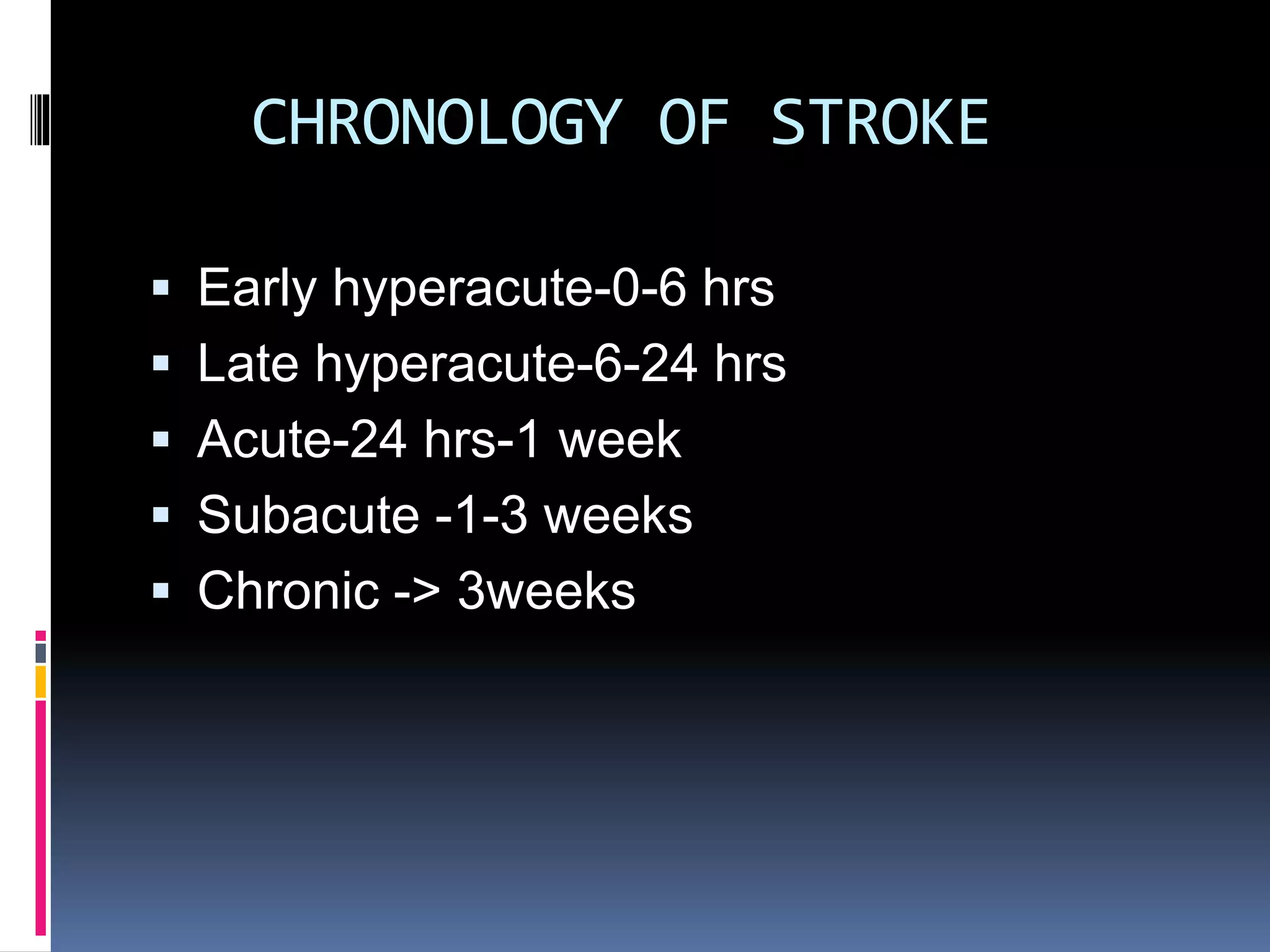 Imaging in stroke | PPTX