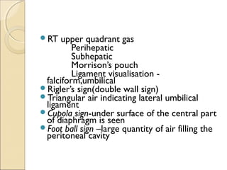 Imaging of acute abdomen | PPT