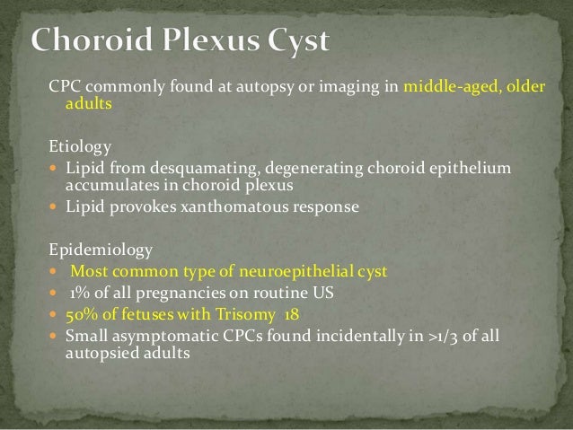 Radiological Imaging Of Intracranial Cystic Lesions