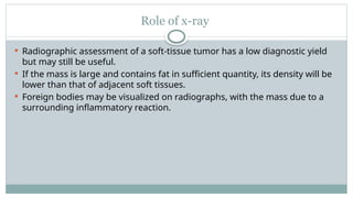Imaging and Diagnosis of Soft Tissue Tumors | PPTX