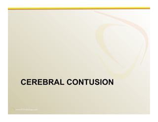 www.RiTradiology.com	

CEREBRAL CONTUSION
 