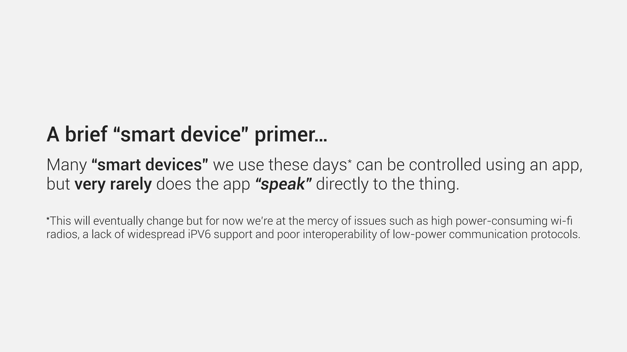 …which kinda’ brings us
back to discovery.
 
Once exploring the web
gains a more tangible
form, will we begin to
seek out far more
exploratory
experiences?
https://www.flickr.com/photos/boedker/2857091534
 