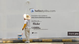 Each of these examples, taken by itself, is modestly useful.
Taken as a whole, however, they imply a vast "long tail"
where anything can offer information and utility.
— Scott Jenson, Google
“
https://www.flickr.com/photos/jsome1/1243493095
 