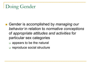 Do Gender Imagining Gender The social construction of Gender.ppt
