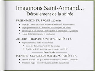 Imaginons Saint-Armand...