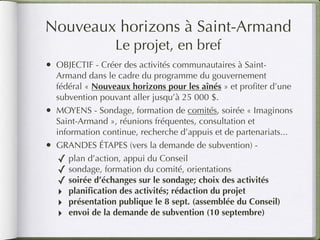 Imaginons Saint-Armand...