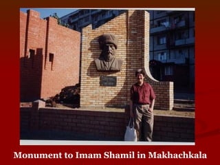 Monument to Imam Shamil in Makhachkala 
