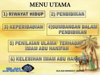 Imam hanifah sumbangan abu LUKMAN MTS