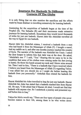 Imam Bukhari : His Life and Works