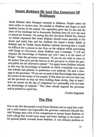 Imam Bukhari : His Life and Works