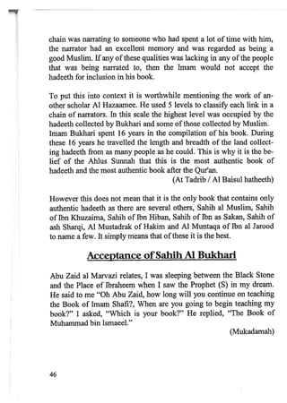 Imam Bukhari : His Life and Works