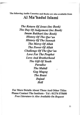 Imam Bukhari : His Life and Works