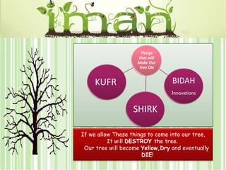 If we allow These things to come into our tree, It will DESTROY the tree.      Our tree will become Yellow,Dry and eventually DIE!