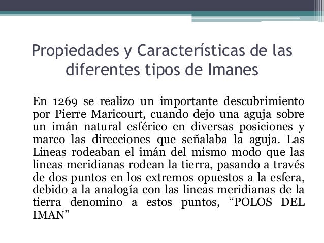 Propiedades Y Caracteristicas De Diferentes Tipos De