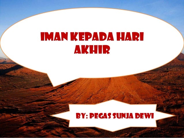 Iman Kepada Hari Akhir