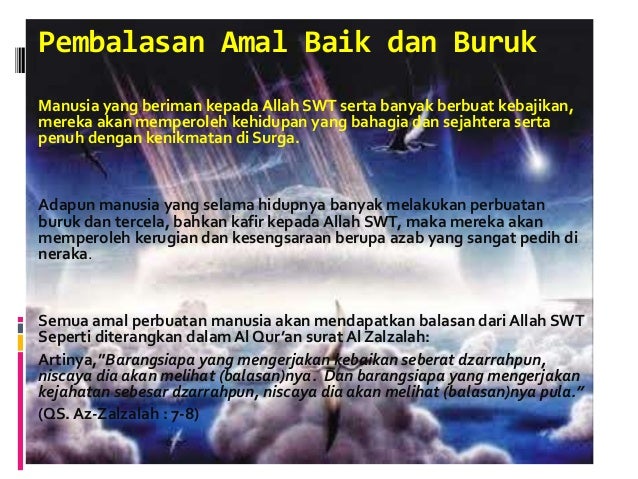 Hari Perhitungan Amal Perbuatan Manusia Disebut Yaumul - Coba Sebutkan