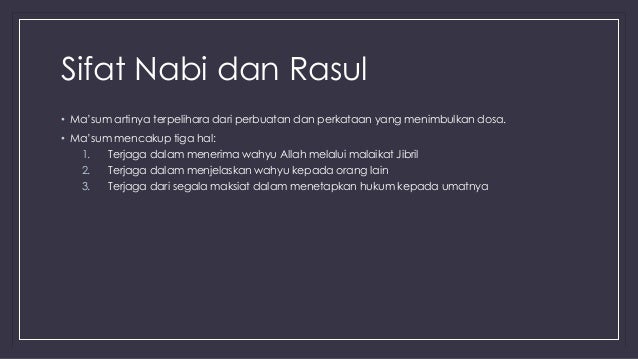 Iman Kepada Rasul