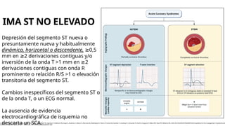 Infarto agudo al miocardio no st elevado | PPTX