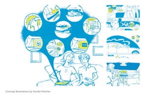 Concept illustrations by Cecilia Fletcher
 