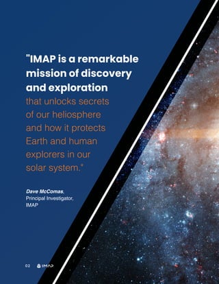 NASA IMAP (Interstellar Mapping and Acceleration Probe) Celestial ...