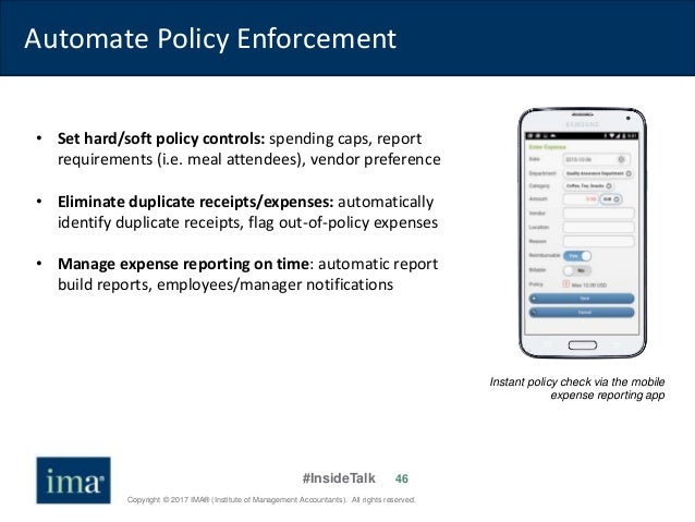 current expense management trends and t e spending benchmarks