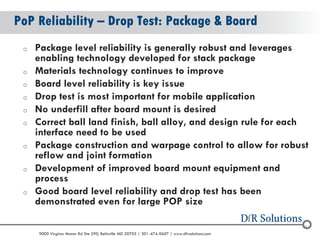 Quality and Reliability Challenges for Package‐on‐Package (PoP) | PDF