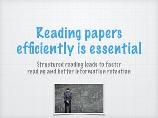 Readability Computer Science Research Skills, Reading And Writing in Computer Science | PDF