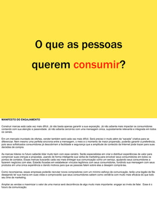 10 Mandamentos do Engajamento 2009 (PDF)