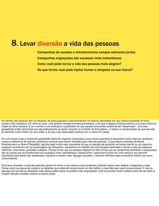 10 Mandamentos do Engajamento 2009 (PDF)