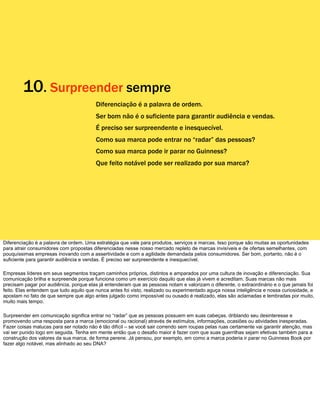 10 Mandamentos do Engajamento 2009 (PDF)