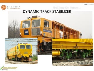 DYNAMIC TRACK STABILIZER




MEMBER OF HHS CONSORTIUM
 