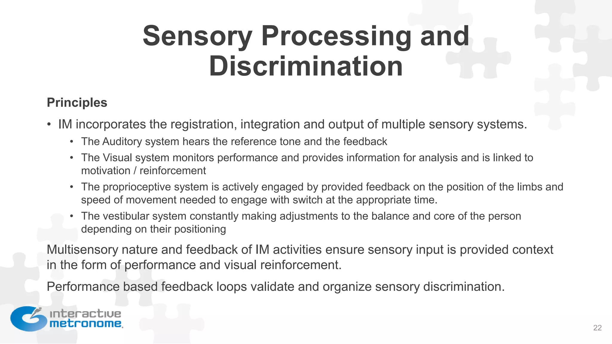 Interactive Metronome for Autism | PPTX
