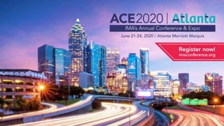 #InsideTalk
Copyright © 2020 IMA® (Institute of Management Accountants). All rights reserved.
65
 