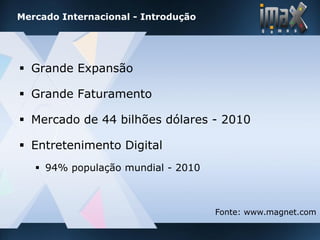 imax games - Desenvolvimento de Jogos