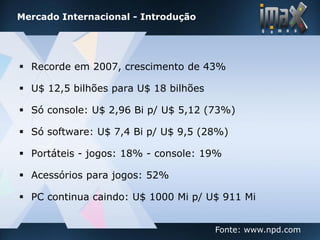 imax games - Desenvolvimento de Jogos