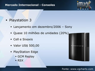 imax games - Desenvolvimento de Jogos