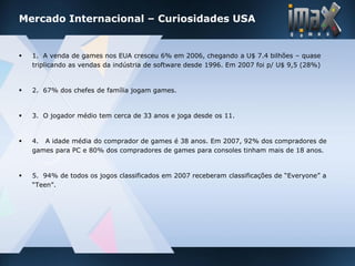 imax games - Desenvolvimento de Jogos