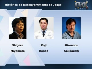 imax games - Desenvolvimento de Jogos