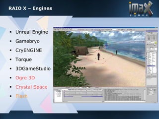 imax games - Desenvolvimento de Jogos