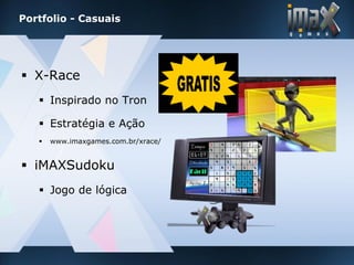 imax games - Desenvolvimento de Jogos